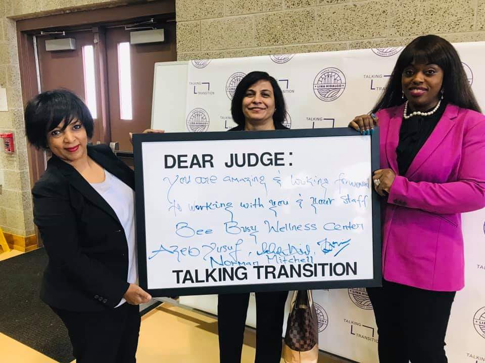Talking Transition Event